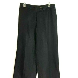 Ann Taylor LOFT ANN Womens Pants Size 4 Black Wide